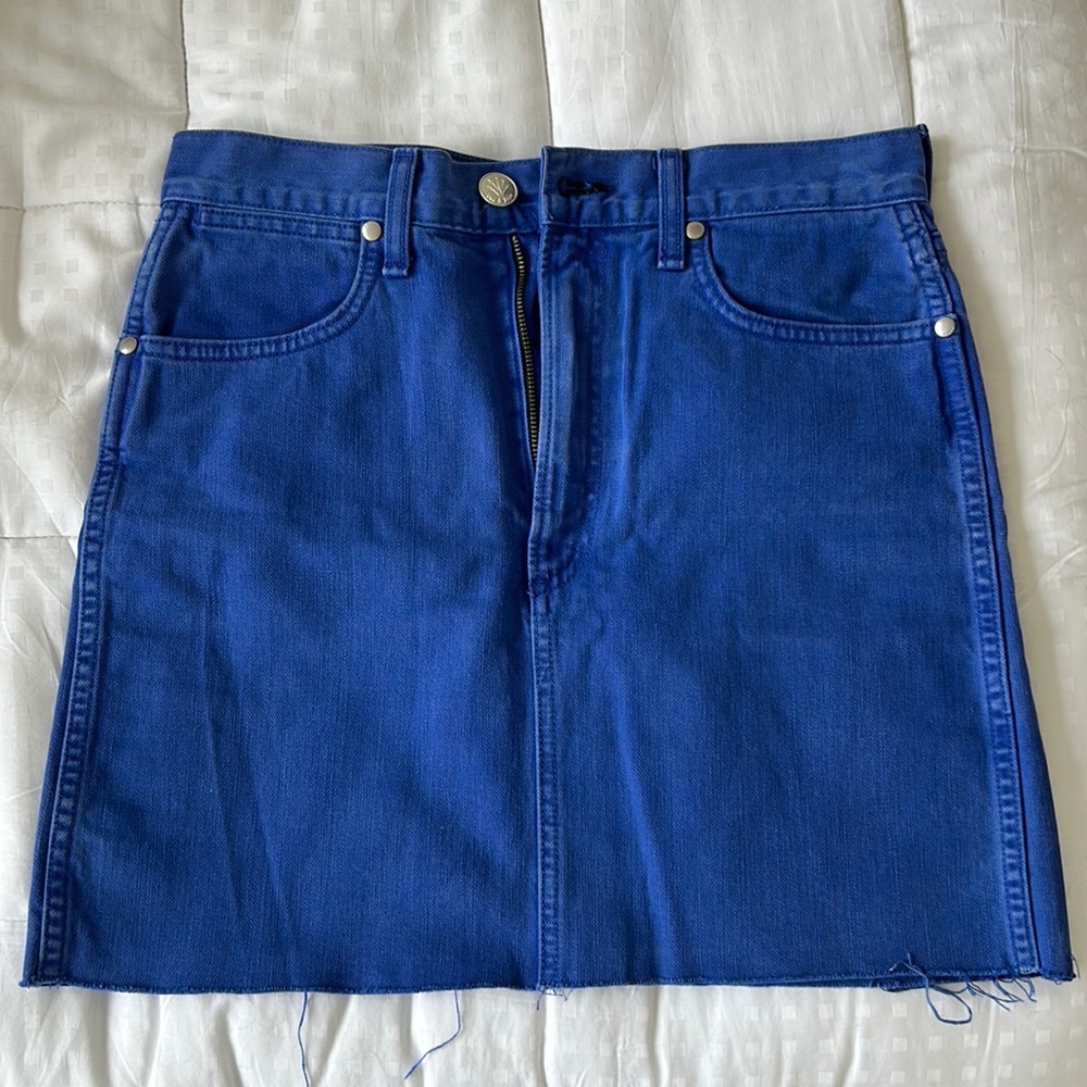Denim Mini Skirt